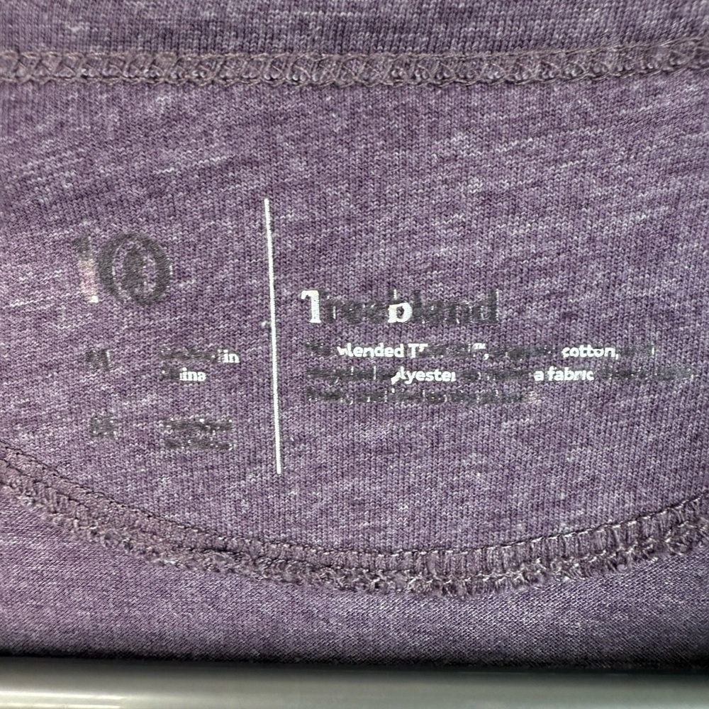 Tentree T-shirt feather ombré top feather design Purple T-Shirt comfy - Picture 9 of 12